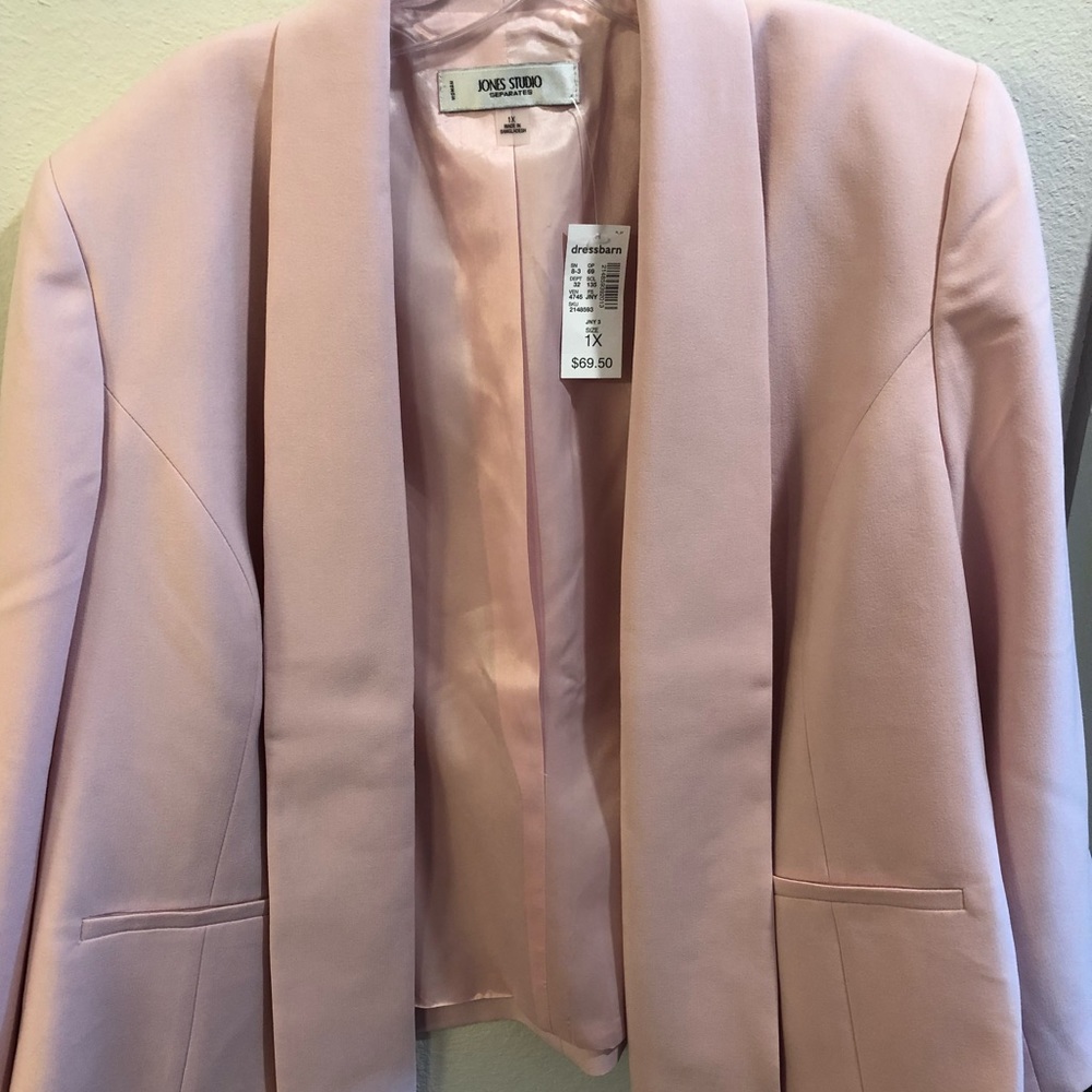 Pink blazer